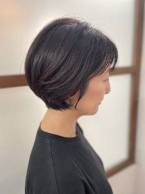 大人ショートボブ