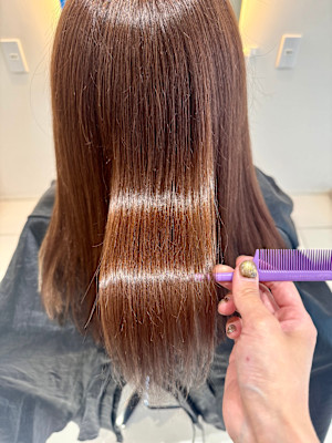 髪質改善ヘアカラー