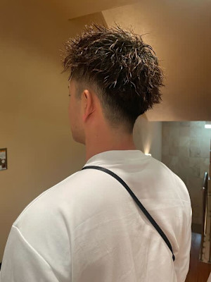 【かな】メンズツイストパーマ/ビジネス/20代30代