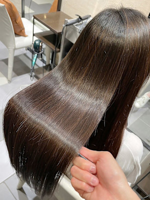 シルクレイヤーカット/縮毛矯正/髪質改善