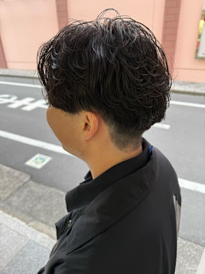 【かいせい】ラフな抜け感メンズパーマ/ニュアンスパーマ