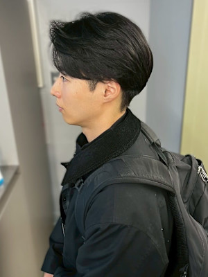 マッシュショート ツーブロック 韓国ヘア 20代 30代