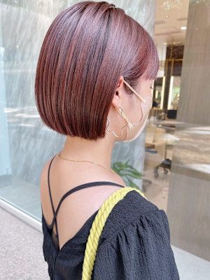 ストレートボブ*ミニボブ*ナチュラルボブ*ベリーカラー