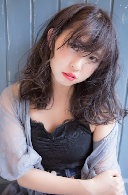 抜け感無造作ウェーブ