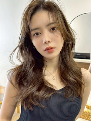 レイヤーカット*フェイスレイヤー*顔周り*ロング