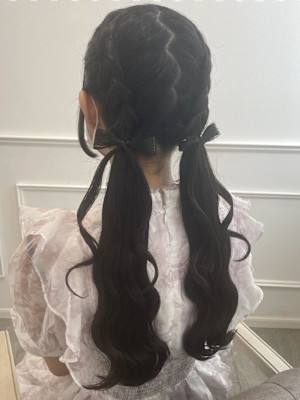 後ろ姿盛れ！リボンツインテ♪_ユウ