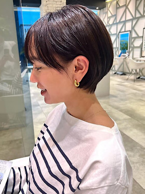 丸みショート/まろやかブラウン