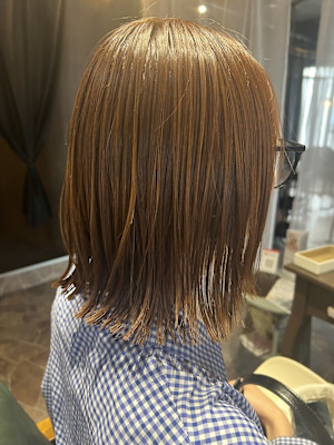 切りっぱなしボブ