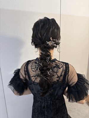 《花屋併設》編み下ろし