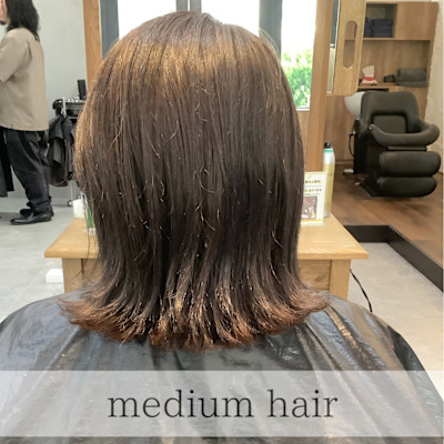 ≪お客様スタイル≫ ナチュラル外ハネ