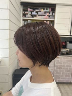 terrace岩政/ショートボブ/30代40代/姪浜
