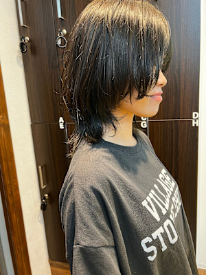 ナチュラルウルフ×オリーブグレージュ