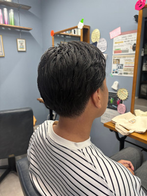 刈り上げスタイル