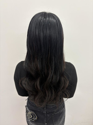 ボブから120本でロングヘアー！！！