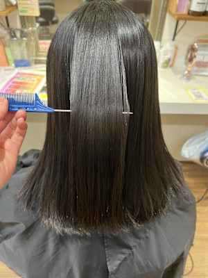 ツヤツヤ縮毛矯正