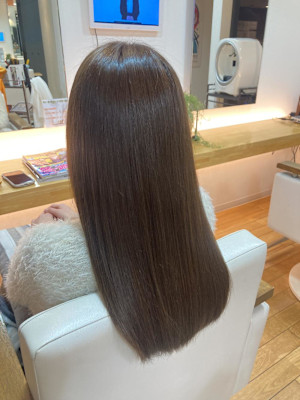 髪質改善ストレート