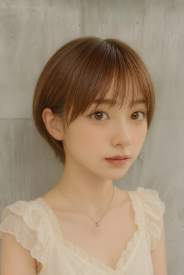 【小田急相模原】小顔丸みショートボブ