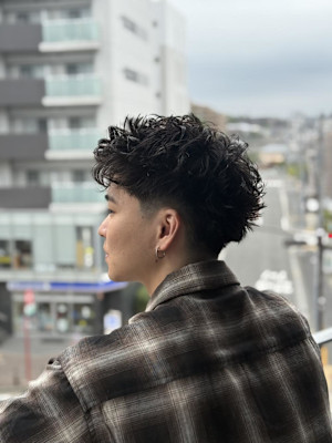 大人ニュアンススパイキーフェード