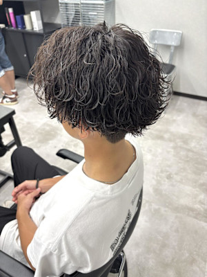 【メンズ人気No.1】洒落感◎波巻きパーマスタイル