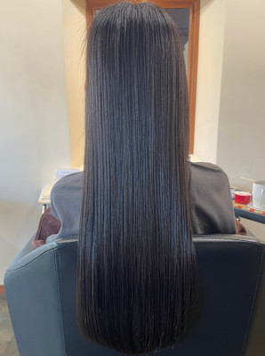 【学生人気No.1✨️巻ける縮毛矯正】ナチュラルストレート
