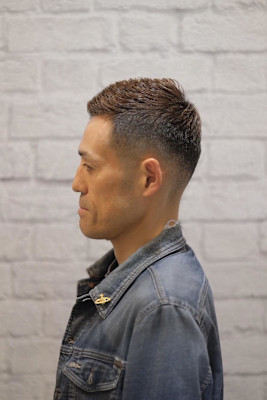 ロンポワンフェードショート