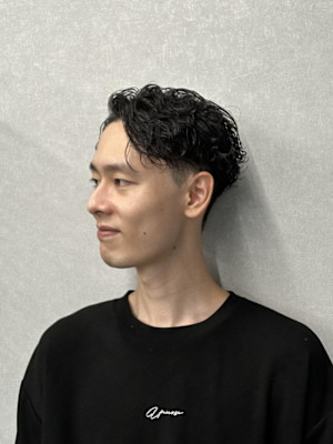 大人クラフトシャドウパーマ×ビジネス