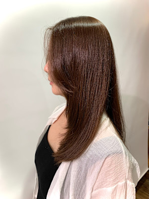 〈新垣拓未〉ロングレイヤー/顔まわりレイヤー/透明感カラー