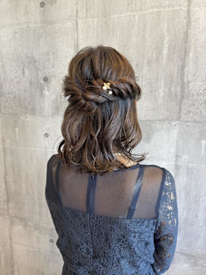 ハーフアップ《 ARCH Mayu 》