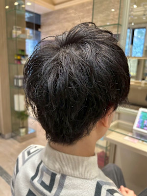 ナチュラルマッシュレイヤーショート