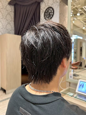 ナチュラルマッシュウルフショート