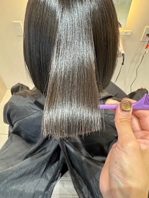 髪質改善ヘアカラー