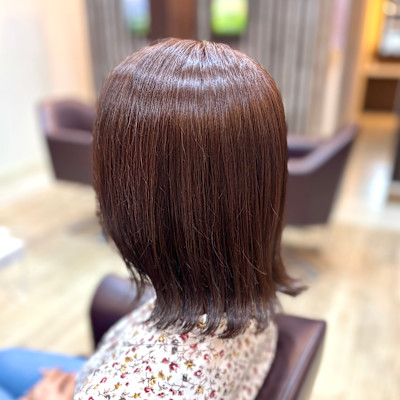 外ハネボブ/ミディアムスタイル