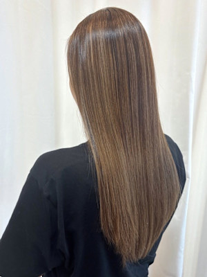 【MICHI 富田店　古作蓮】ベージュ 髪質改善 20代