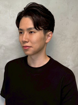 アップバンク ツーブロック 黒髪ショート 爽やか ガイルヘア