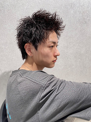 【櫻田】スパイキーショート　短髪　メンズカット