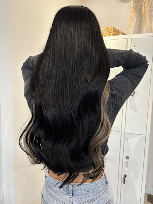 ロング×イヤリングカラー