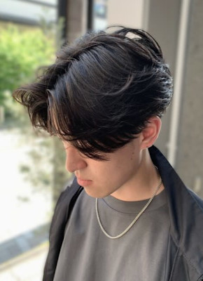 大人の余裕漂うナチュラルマッシュ