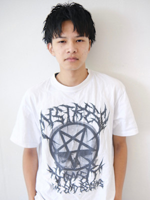 レイヤー ショート マッシュ 