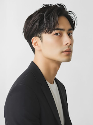 【feliceMICHI 別曽 遥也】センターパート 黒髪