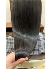 髪質改善ストレート