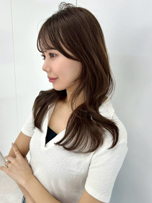 大人可愛いナチュラルミディ