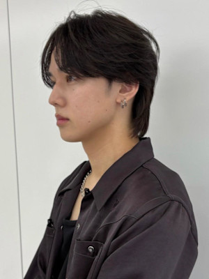 ツーブロックショート