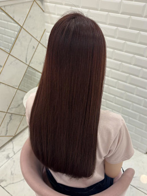 ブリーチなし＊こっくりぴんく＊まゆ