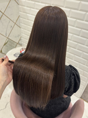 ブリーチなしオリーブベージュ＊まゆ