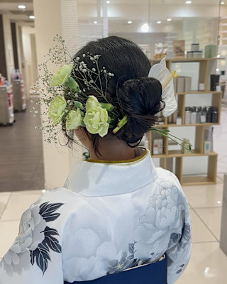 大切な日のヘアセット