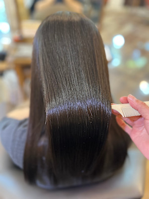 髪質改善ストレート