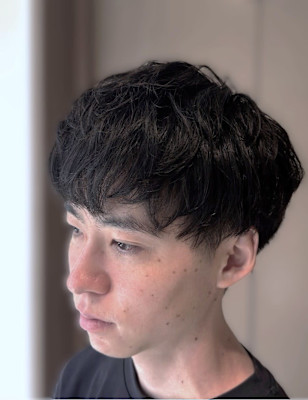 清潔感マッシュショートスタイル