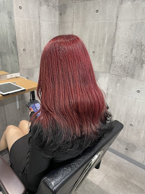 エンドカラーレッド×ブラック