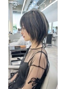 No Stylinng ウルフカット　ネオウルフ　コントラス