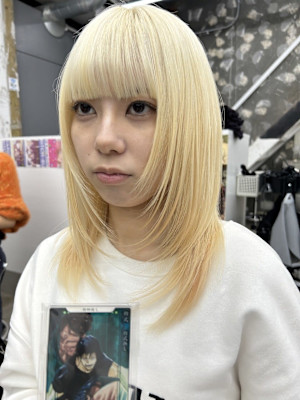 抜きっぱなしブリーチ/ダブルカラー/推しカラー/概念カラー